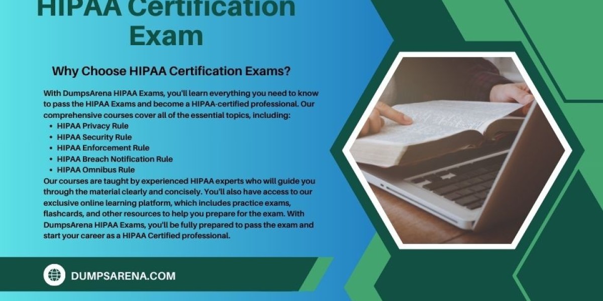 Study HIPAA Exams Confidently with DumpsArena