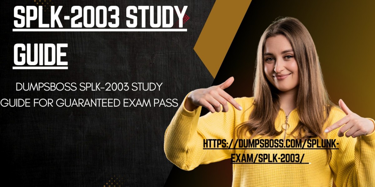 DumpsBoss Tips To Pass SPLK-2003 Study Guide On First Try